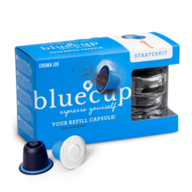 6 Capsules Réutilisables Nespresso - Compatibles Machines Originales - BLUECUP