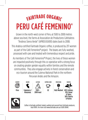 Peru Fairtrade Organic  - Café Femenino ®